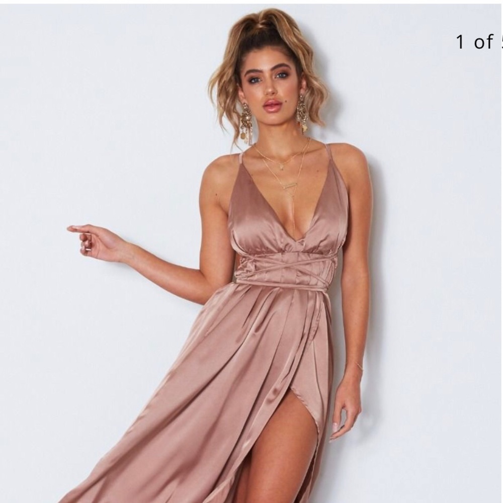 White Fox Boutique Wrap Dress